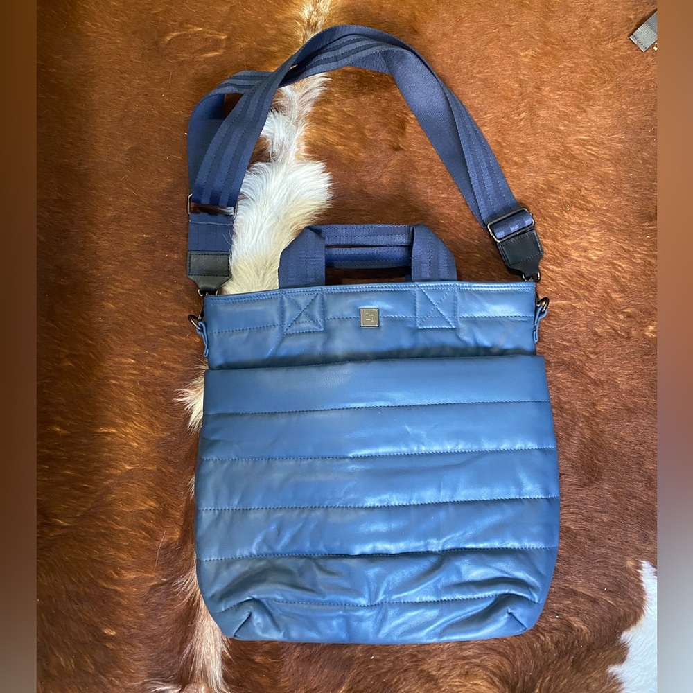 Think Royln Crossbody Bag Faux Leather Blue
